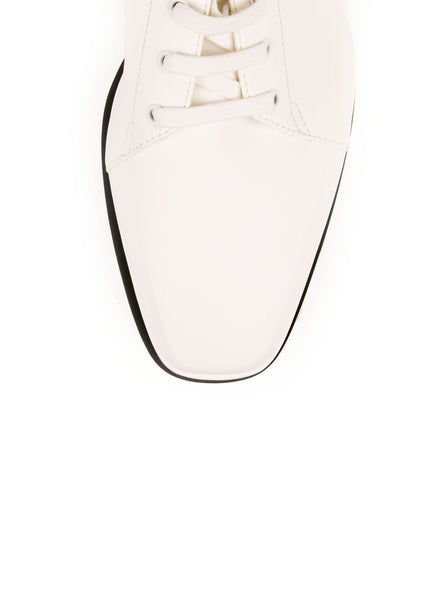 Sneak Elyse Platform Sneaker - White / Black