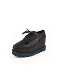 Elyse Star Platform Derby Shoe - Navy / Night Blue