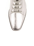 Sneak Elyse Platform Sneaker - Silver / White