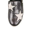 Stella McCartney - Binx Star Glitter Platform Loafer - Silver / Gray - ForwardModa