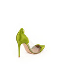Gianvito Rossi - Caribe Plexi High Heel Pump - Avocado - ForwardModa