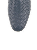 Leather Slipper - Blue