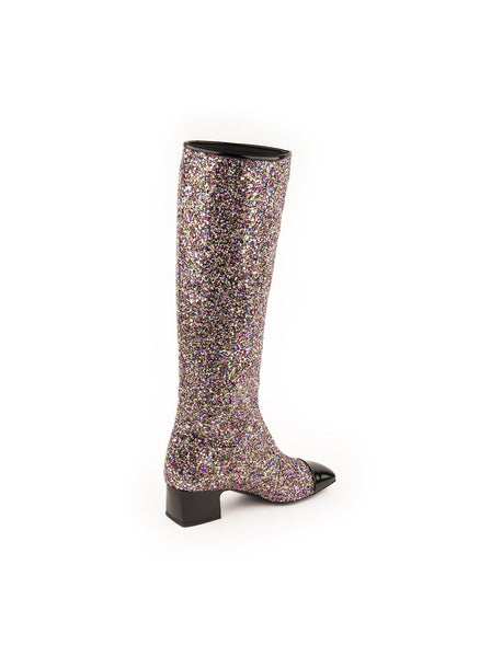 Glitter Fantasy 17K High Boots - Multi
