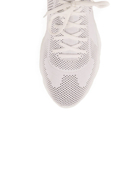 Technical Knit Trainer - White