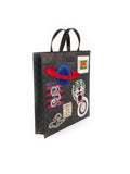 Night Courrier Soft GG Supreme Tote - Black / Multi