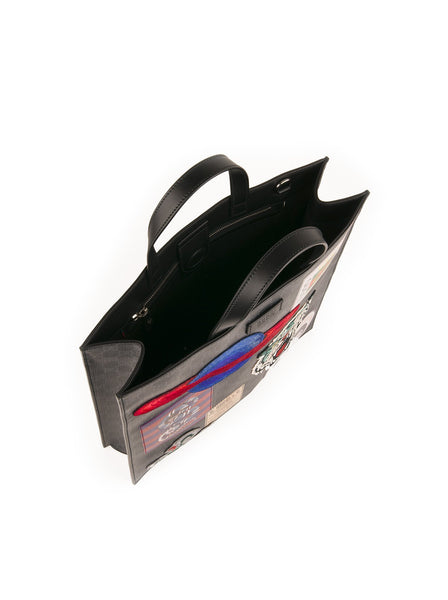 Night Courrier Soft GG Supreme Tote - Black / Multi