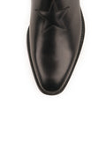 Star Patch Chelsea Boots - Black