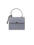 Stud Stitching Tote - Light Blue