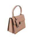 Stud Stitching Tote - Poudre Pink