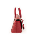 Demilune Rockstud Tote Bag - Red