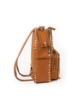 Medium Rockstud Backpack - Brown