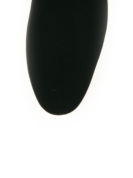 Slim Slipper Loafers - Black