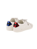 Signature Court Classic Sl/01 Lips Sneaker - White / Blue & Red