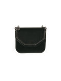 Falabella Velvet Shoulder Bag-  Black
