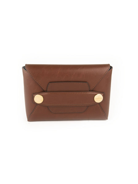 Stella Popper Shoulder Bag - Brown