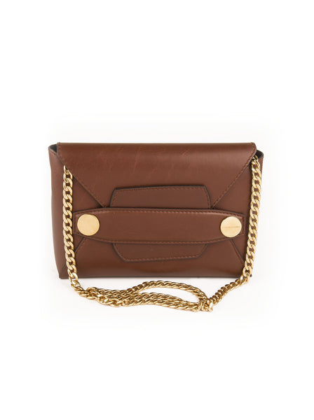 Stella Popper Shoulder Bag - Brown
