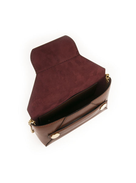 Stella Popper Shoulder Bag - Brown