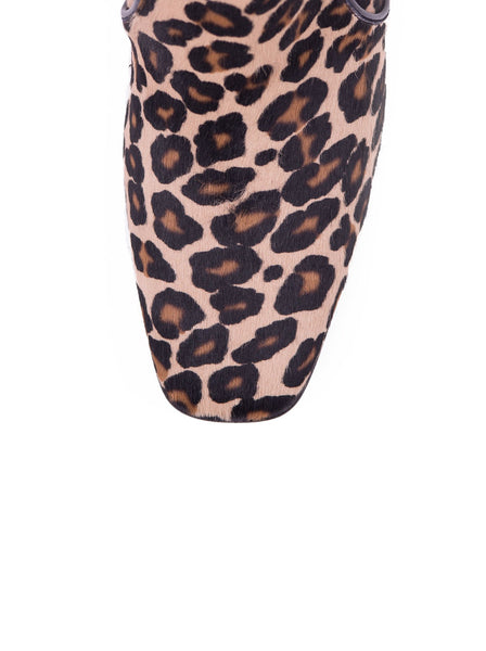 Polly Ankle Bootie - Leopard Print