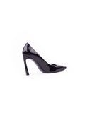 Roger Vivier - Belle Vivier Trompette Patent Leather Pump - Black - ForwardModa