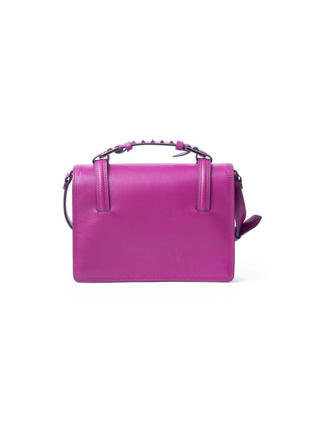 Garavani Rockstud Rolling Shoulder Bag - Fuschia