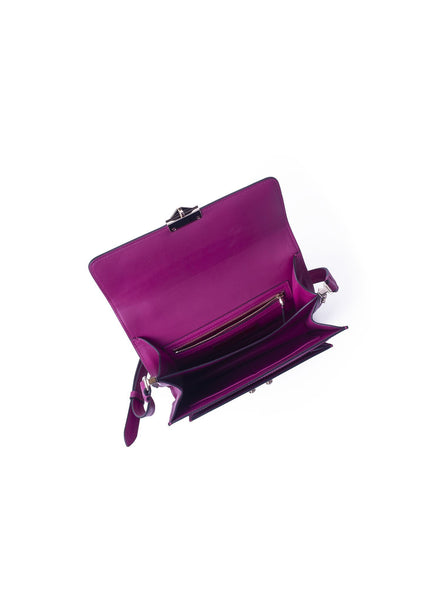 Garavani Rockstud Rolling Shoulder Bag - Fuschia
