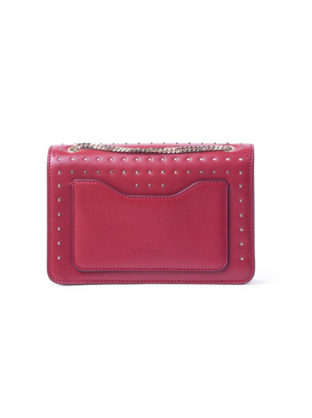 Garavani Demilune Crossbody Bag - Red