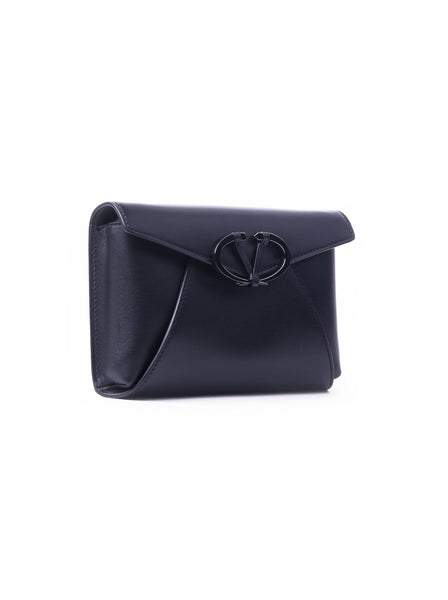 Logo Shoulder Bag - Black