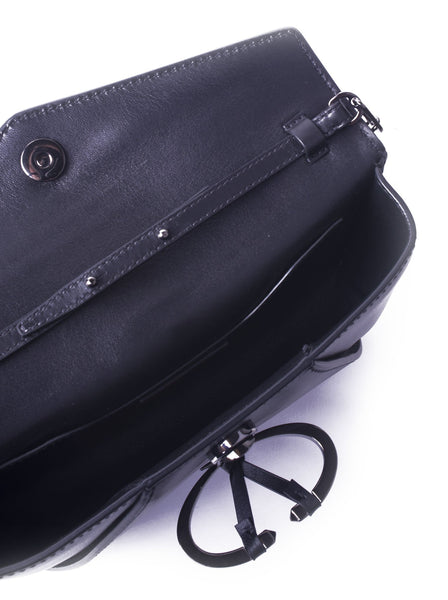 Logo Shoulder Bag - Black