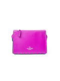 Garavani Rockstud Stitching Shoulder Bag - Fuschia