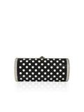 Gala Crystal Cylinder Clutch - Jet Multi