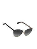 Gucci - Cateye Acetate Sunglasses - Black / Grey Gradient - ForwardModa