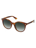 GG0091S-002 Cat Eye Sunglasses - Havana / Green Gradient