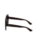GG0096S-006 Round Sunglasses - Havana / Brown Gradient