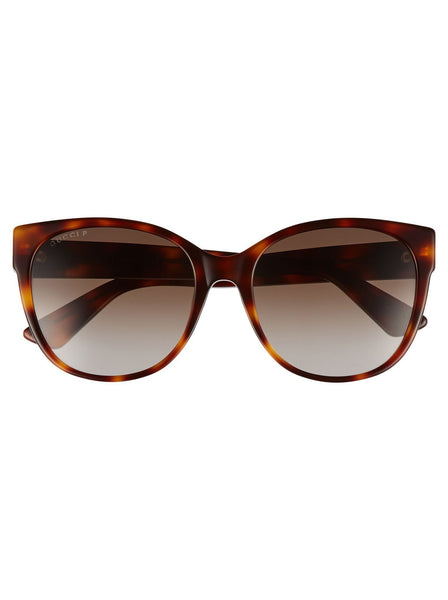 GG0097S-006 Cat Eye Sunglasses - Havana / Brown Gradient