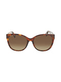 GG0097S-006 Cat Eye Sunglasses - Havana / Brown Gradient