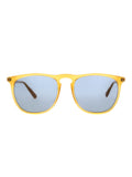 GG0120S-004 Square Sunglasses - Yellow / Gray