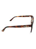 GG0232SK-003 Square Sunglasses - Havana Brown / Brown Gradient