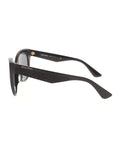 Miu Miu - Cat Eye SMU 07R 1AB-1A1 Sunglasses - Polished Black / Gray Gradient - ForwardModa