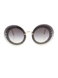 Reveal SMU 10R U6E-5D1 Sunglasses - Antique Gold & Yellow / Gray Gradient