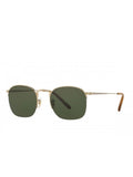 Rickman Mirrored Sunglasses - Gold / Green