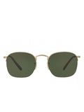Rickman Mirrored Sunglasses - Gold / Green