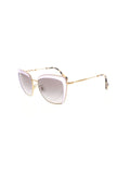 Miu Miu - Cat Eye SMU 52Q TWJ-3E2 Sunglasses - Lilac Gold Havana / Gray Gradient - ForwardModa
