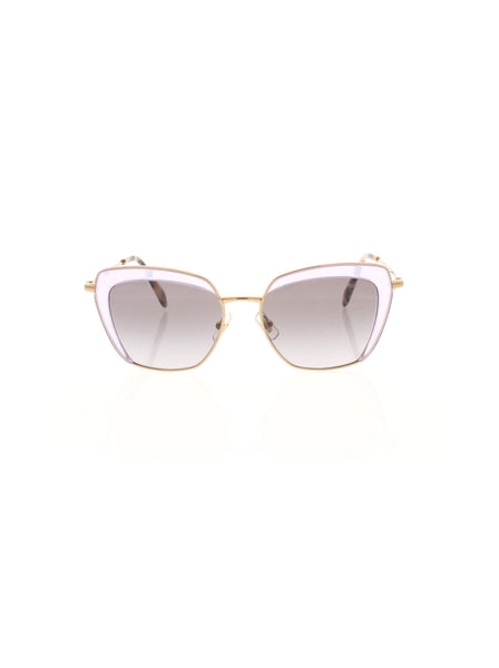 Miu Miu - Cat Eye SMU 52Q TWJ-3E2 Sunglasses - Lilac Gold Havana / Gray Gradient - ForwardModa
